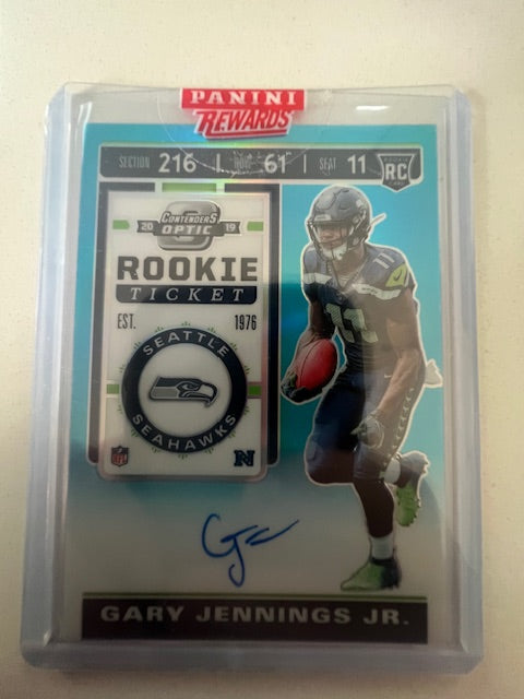 Signed Gary Jennings Jr. Sports Card