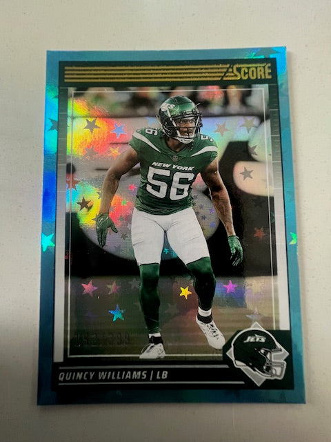 Limited Edition Quincy Williams Sports Card